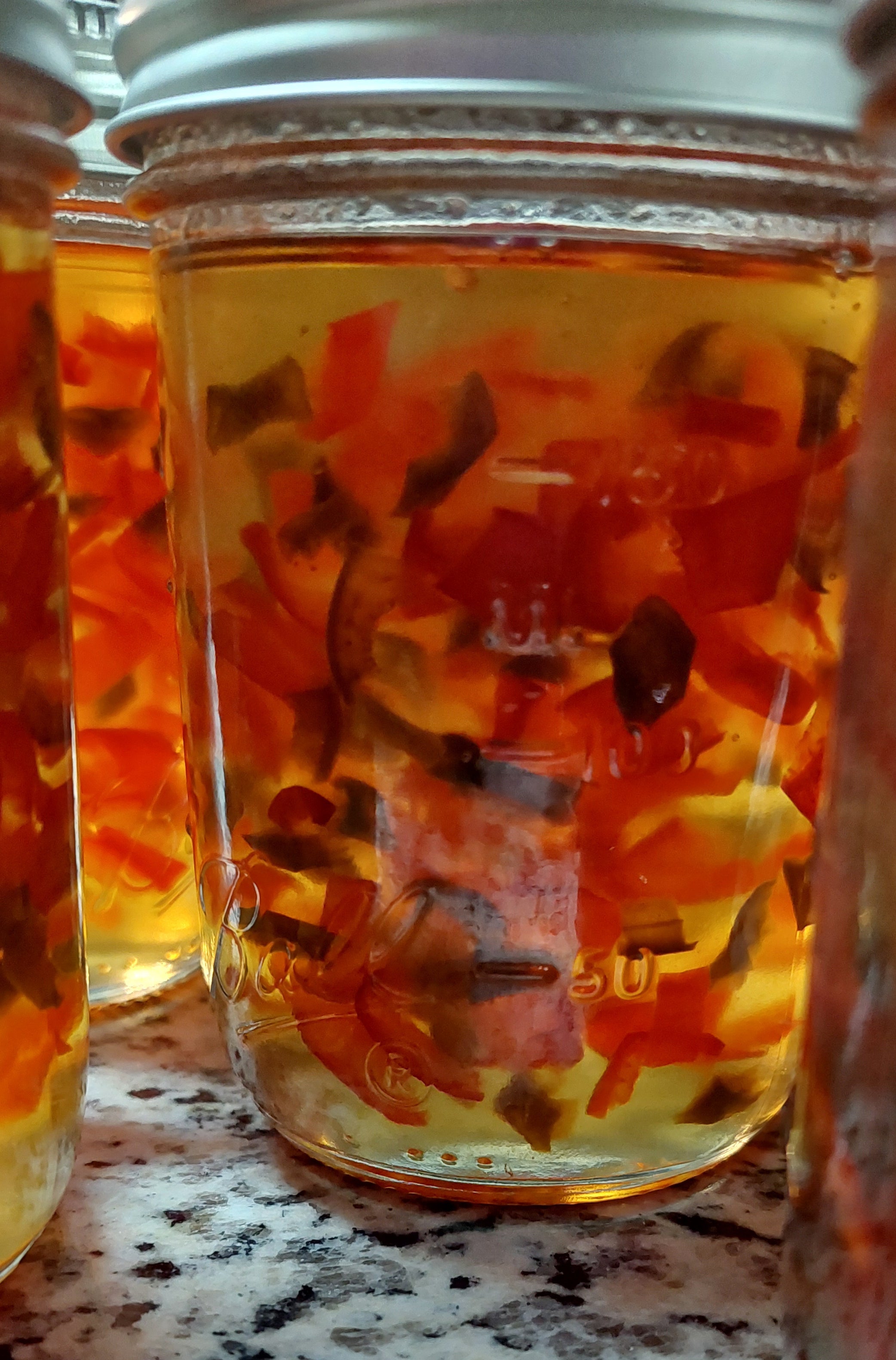 "Pepper Jelly 8oz - handcrafted Texas pepper jelly by Plum Krazy Creations"